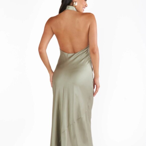 Show Me Your MuMu Sage Green Maxi Dress - Picture 3 of 3